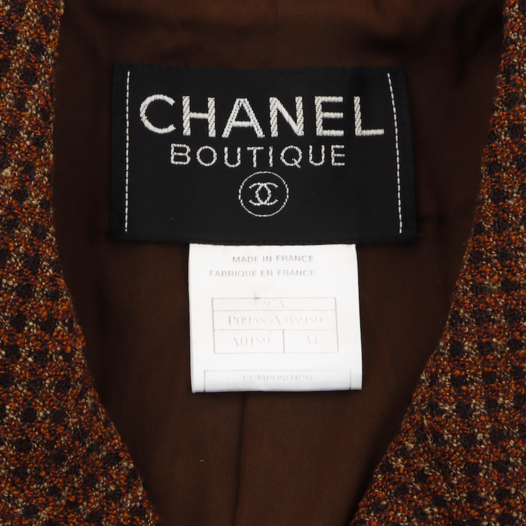 CHANEL(シャネル)のシャネル CHANEL 97A ツイード Size:34 ジャケット レディースのジャケット/アウター(その他)の商品写真
