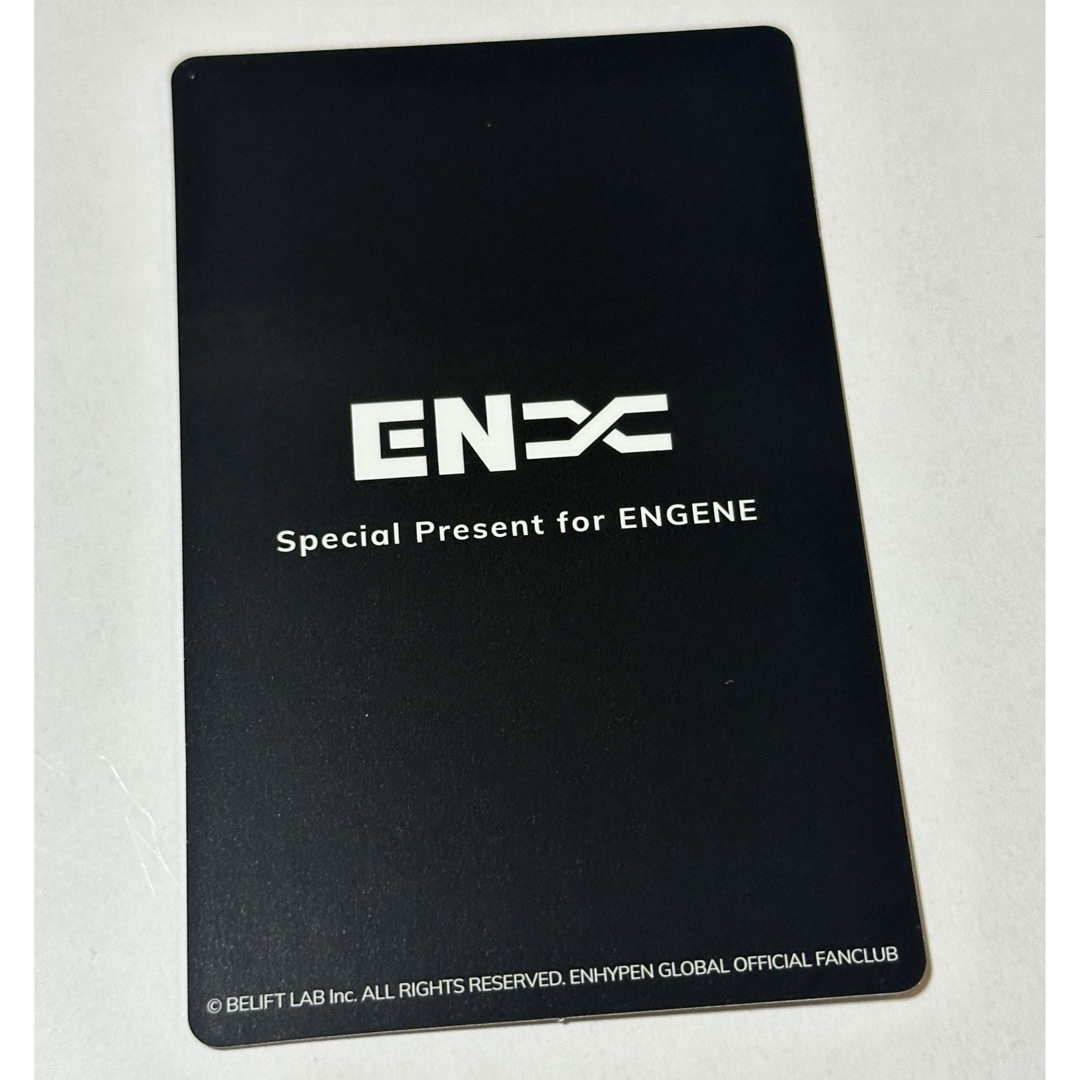 ENHYPEN(エンハイプン)のENHYPEN ニキ1000人限定トレカ FC限定 特典 エンタメ/ホビーのCD(K-POP/アジア)の商品写真