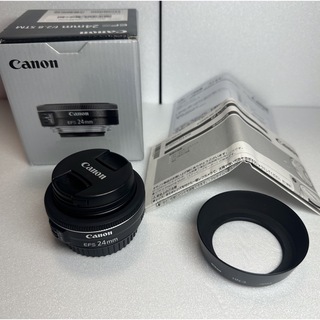 キヤノン(Canon)の【単焦点レンズ】CANON EFS 24mm STM パンケーキレンズ(レンズ(単焦点))