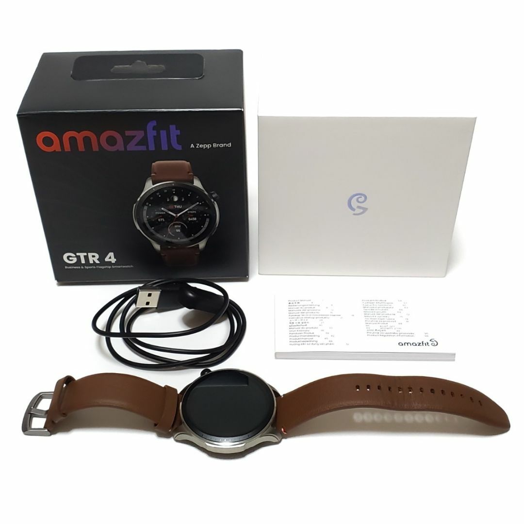 Amazfit アマズフィット GTR4 ヴィンテージブラウンレザー Amazfit アマズフィット GTR4 ヴィンテージブラウンレザー