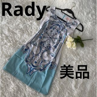 レディー(Rady)の美品　Rady ステンドグラス柄　ワンピース(ミニワンピース)