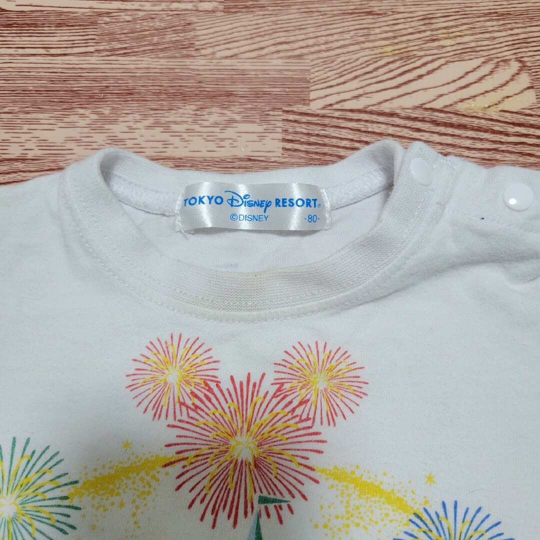 Disney(ディズニー)の公式　東京ディズニーリゾート　Tシャツ　80 キッズ/ベビー/マタニティのベビー服(~85cm)(Ｔシャツ)の商品写真