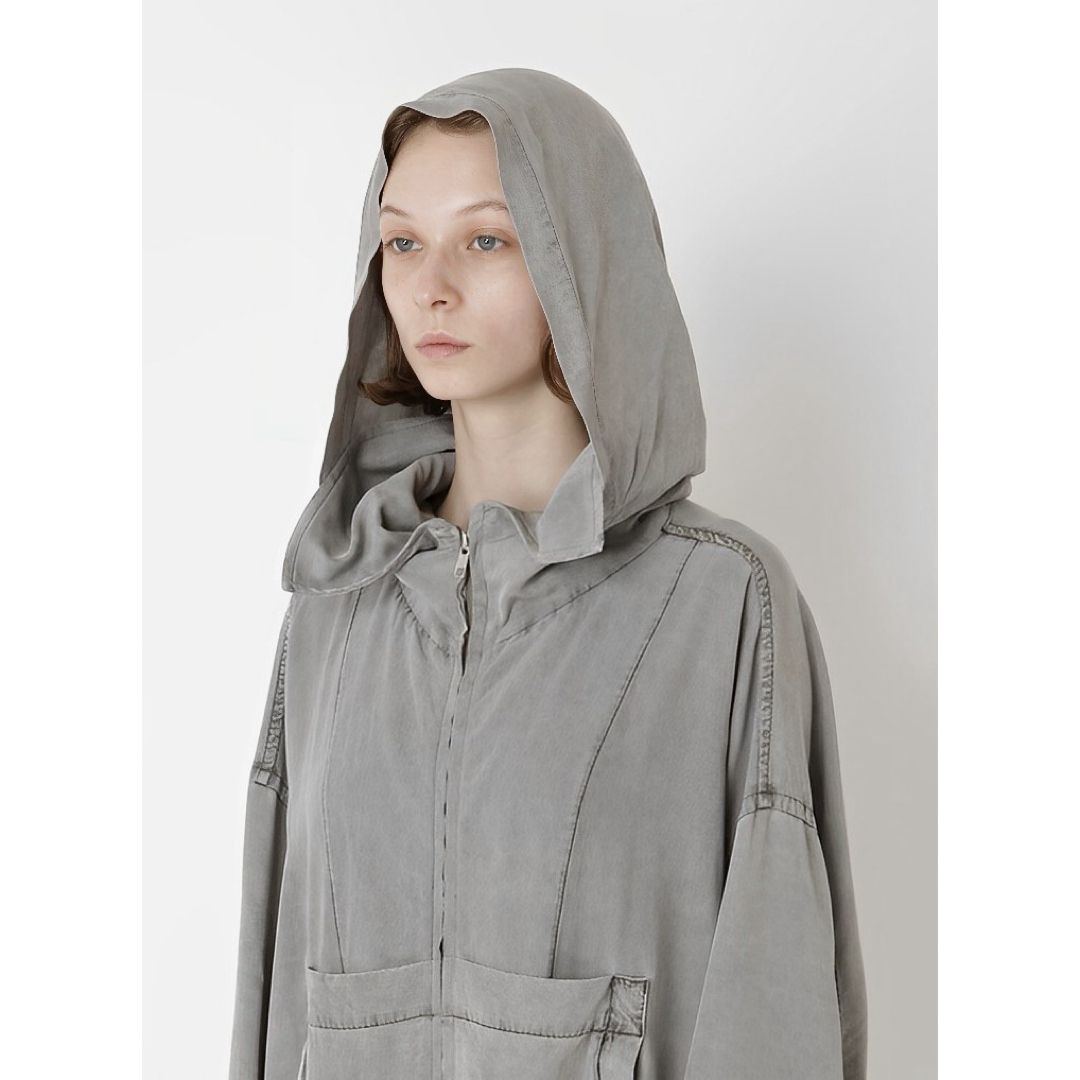 Y's(ワイズ)のY's 21SS KERSEY PIGMENT DYE ANORAK COAT レディースのジャケット/アウター(その他)の商品写真