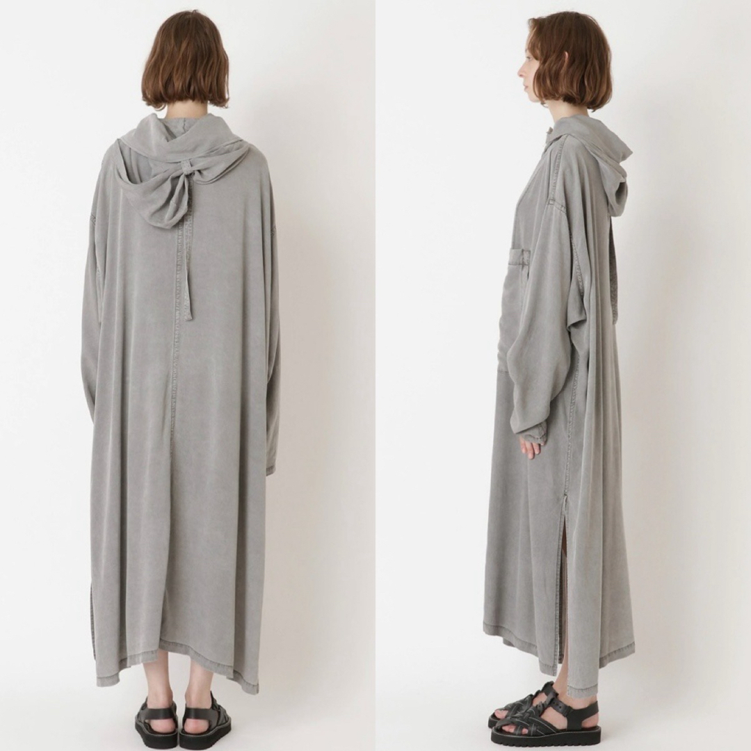 Y's(ワイズ)のY's 21SS KERSEY PIGMENT DYE ANORAK COAT レディースのジャケット/アウター(その他)の商品写真