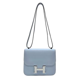 エルメス(Hermes)のエルメス コンスタンス3 ミニ18 エプソン バッグ ショルダーバッグ ブルーブリュム ブルー(ショルダーバッグ)