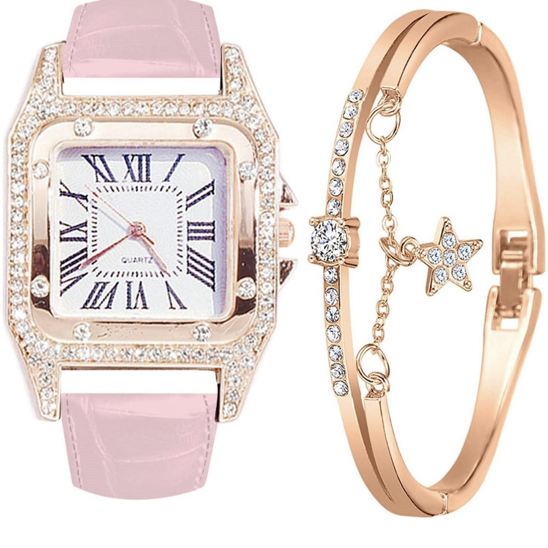 レディース 腕時計 ブレスレット ピアス ゴールド アクセサリー プレゼント  レディースのファッション小物(腕時計)の商品写真