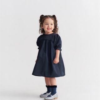 【新品】Cyndi dress kids エル　elu(ワンピース)