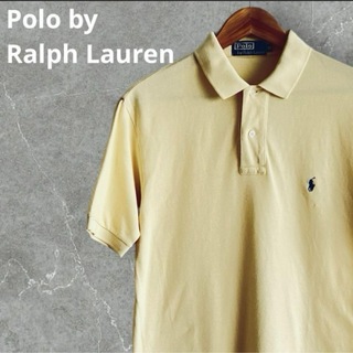 ポロラルフローレン(POLO RALPH LAUREN)のポロ ラルフローレン ポロシャツ Polo 半袖 クリームイエロー Mサイズ(ポロシャツ)