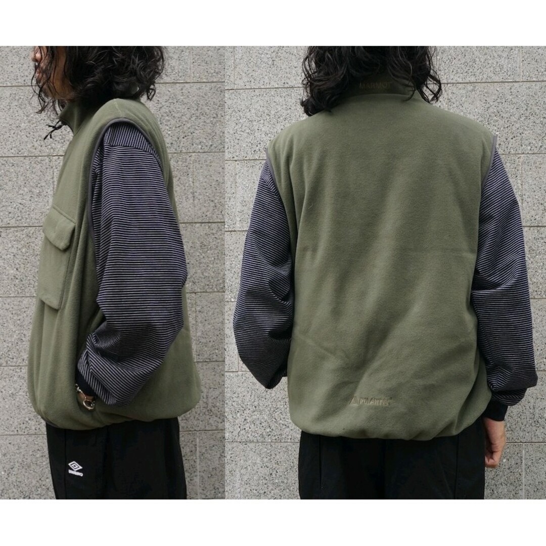 MARMOT(マーモット)のMARMOT CAPITAL MICRO FLEECE VEST XL フリース メンズのトップス(ベスト)の商品写真