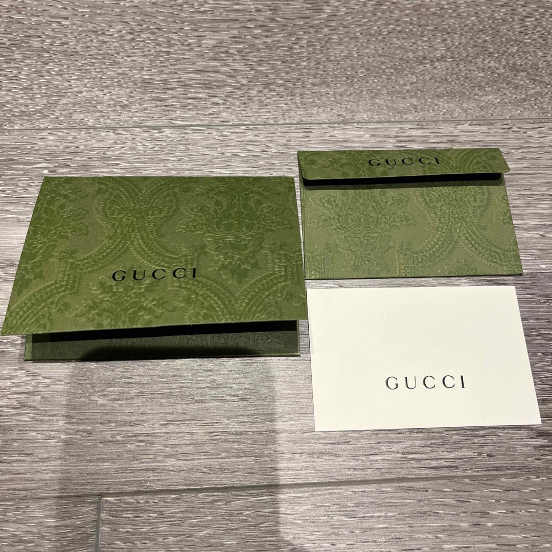 Gucci(グッチ)のGUCCI メッセージカード 領収書入れ レディースのバッグ(ショップ袋)の商品写真