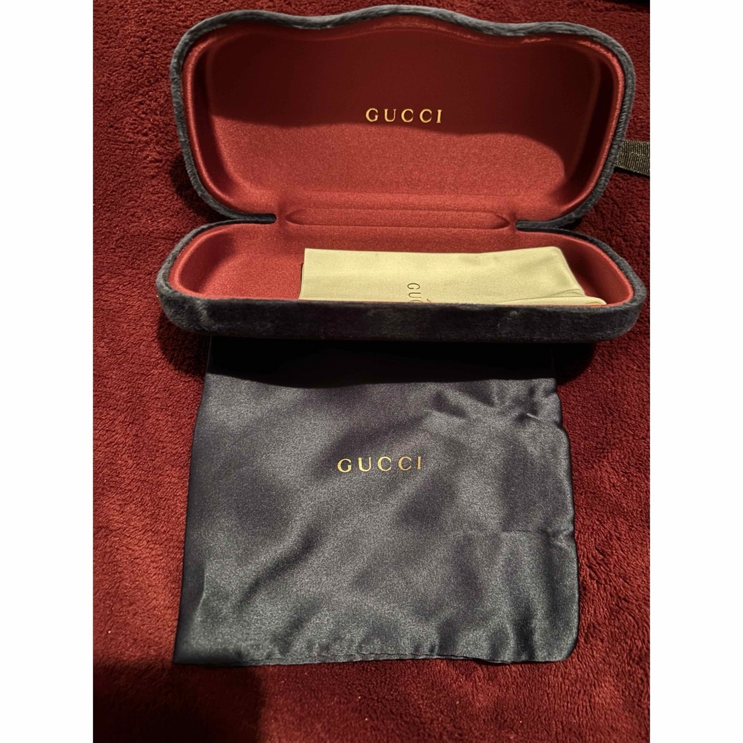 Gucci(グッチ)のGUCCI メガネケース メンズのファッション小物(サングラス/メガネ)の商品写真