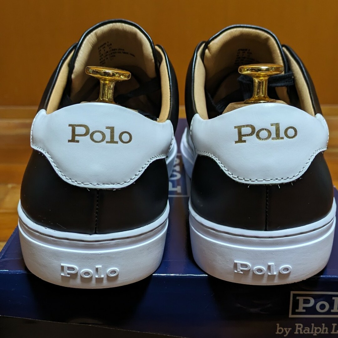 POLO RALPH LAUREN(ポロラルフローレン)のポロラルフローレン　レザースニーカー（未使用） メンズの靴/シューズ(スニーカー)の商品写真