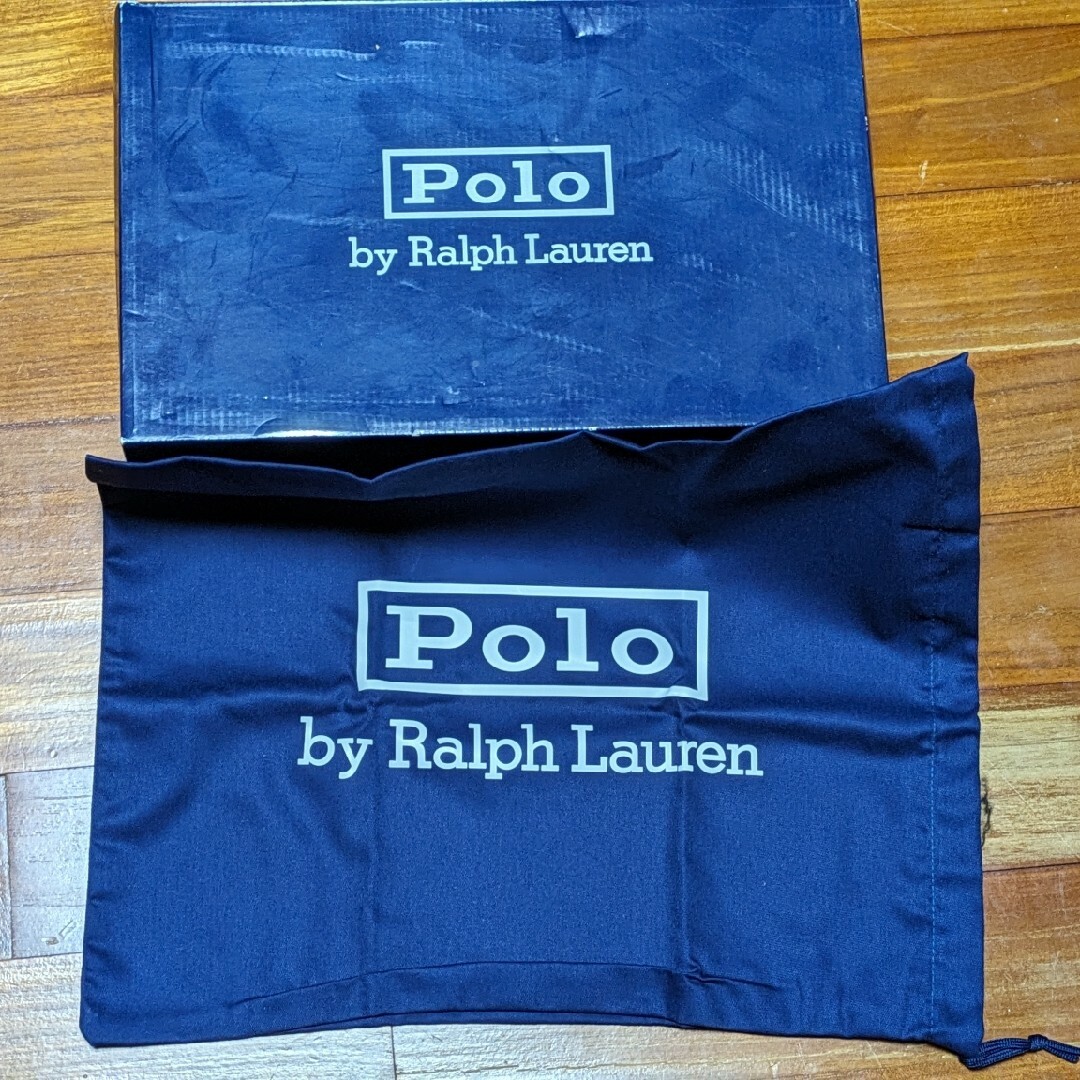 POLO RALPH LAUREN(ポロラルフローレン)のポロラルフローレン　レザースニーカー（未使用） メンズの靴/シューズ(スニーカー)の商品写真