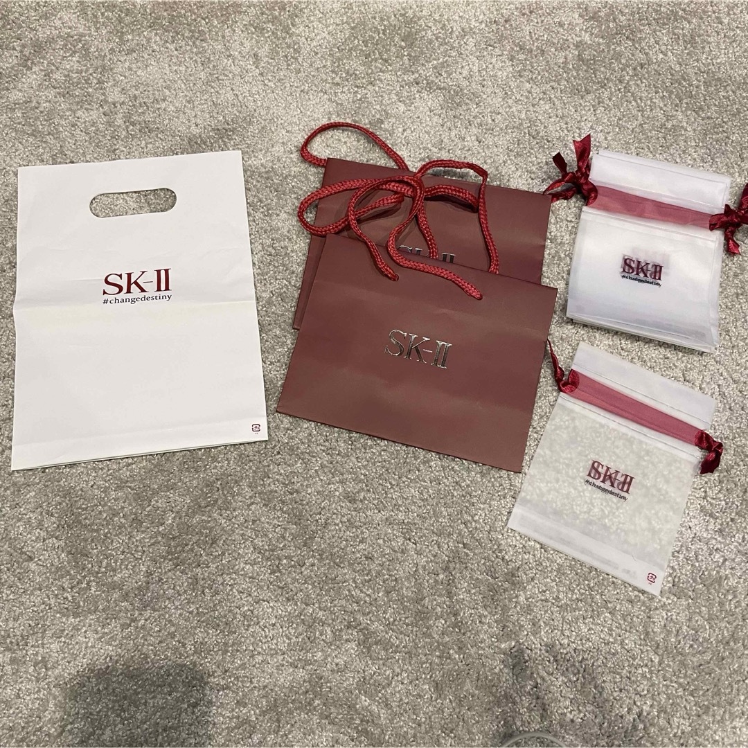 SK-II(エスケーツー)のSK-II SK2 エスケーツー ショッパー 巾着袋 セット レディースのバッグ(ショップ袋)の商品写真