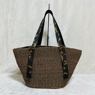 ◇美品◇ampersand カゴバッグ　ショルダーリバーシブル　迷彩