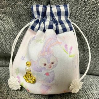 ラベンダーのポプリ入り☆ダッフィフレンズのミニ巾着サシェ②(アロマグッズ)