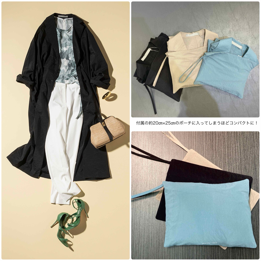 Theory luxe - theory luxe パッカブルロングコート オーバー Theory luxe - theory luxe パッカブルロングコート オーバー