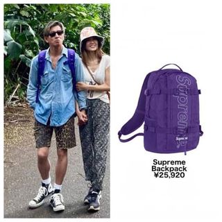 Supreme - キムタク　私物　Supreme Back Pack パープル