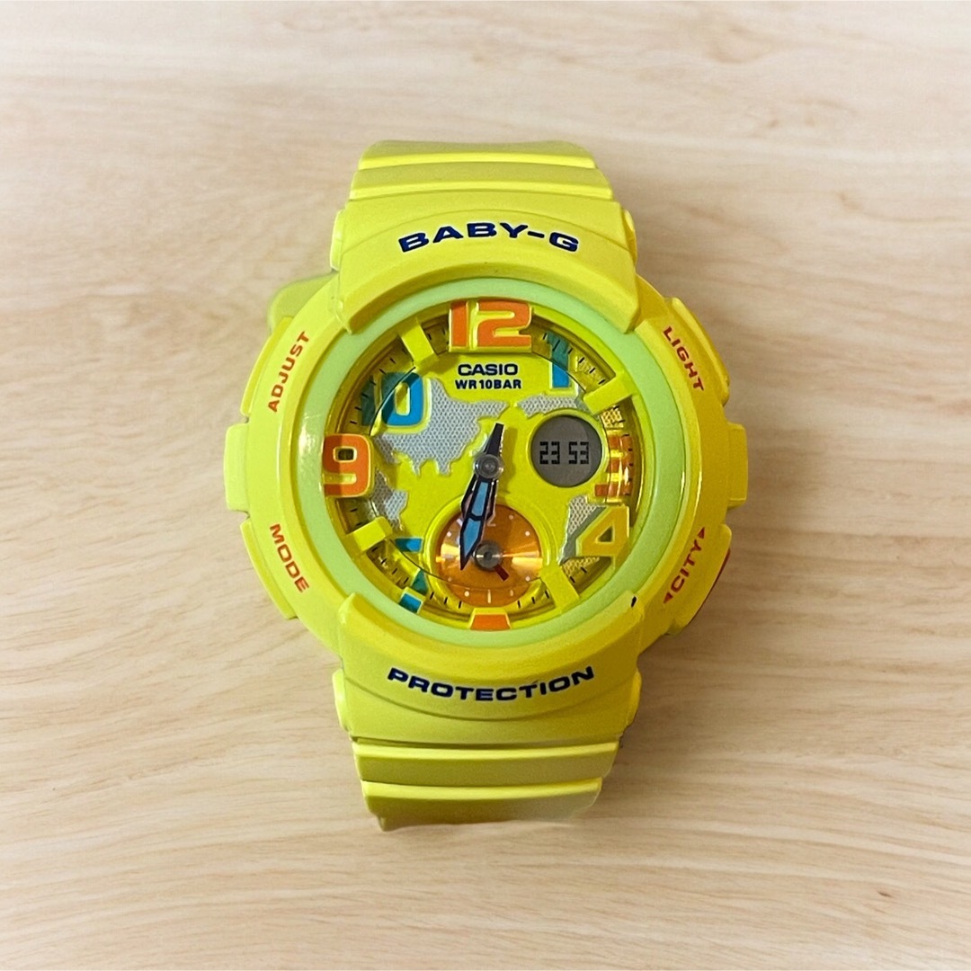 Baby-G(ベビージー)のCASIO カシオ Baby-G ベビーＧ BGA-190-9B イエロー メンズの時計(腕時計(デジタル))の商品写真