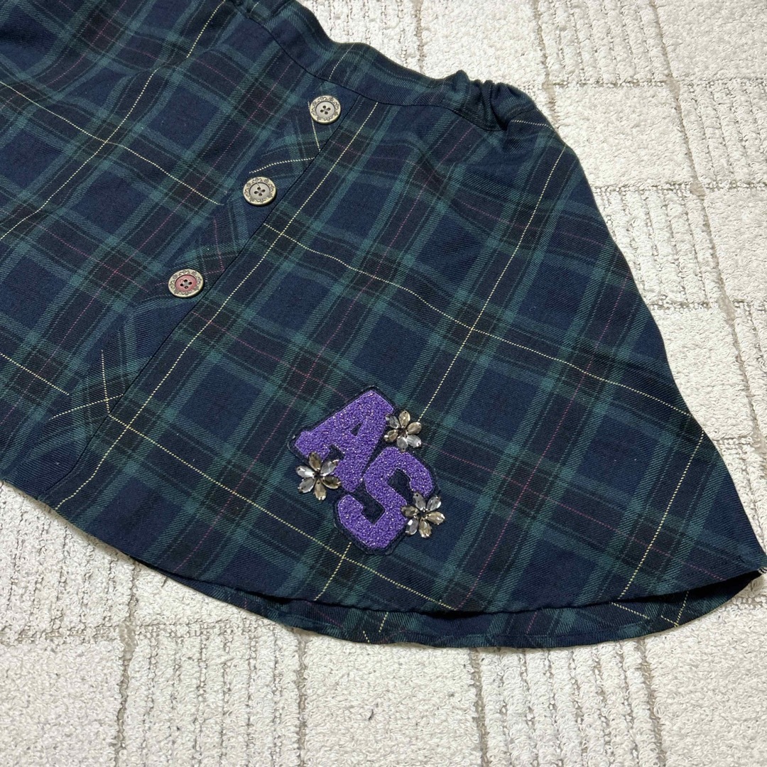 ANNA SUI mini(アナスイミニ)のアナスイミニスカート キッズ/ベビー/マタニティのキッズ服女の子用(90cm~)(スカート)の商品写真