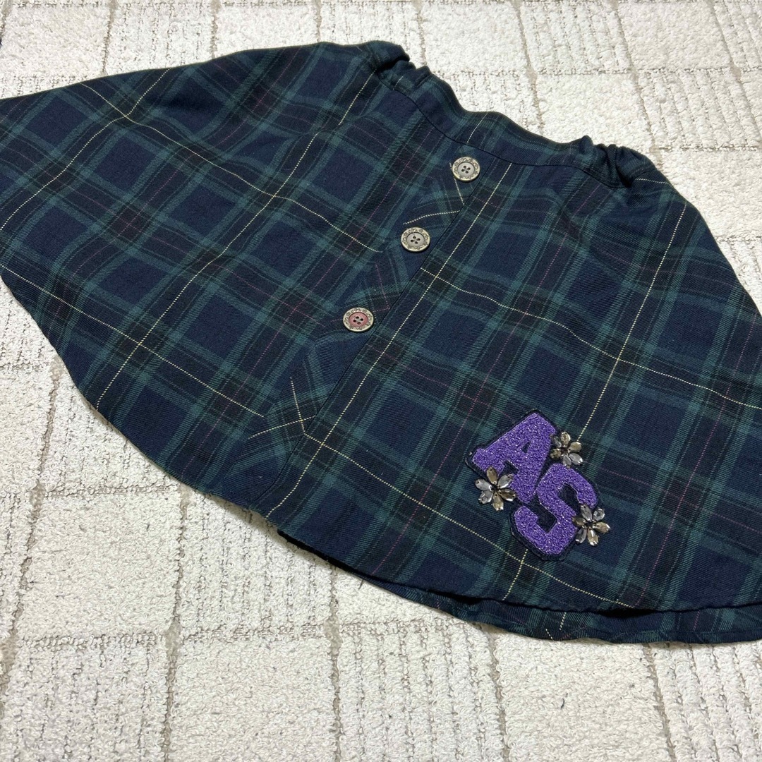 ANNA SUI mini(アナスイミニ)のアナスイミニスカート キッズ/ベビー/マタニティのキッズ服女の子用(90cm~)(スカート)の商品写真