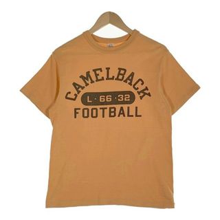 ウエアハウス(WAREHOUSE)のWAREHOUSE ウエアハウス CAMELBACK プリントTシャツ オレンジ Size M(Tシャツ/カットソー(半袖/袖なし))