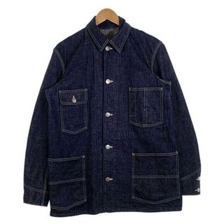 WAREHOUSE - WAREHOUSE ウエアハウス デニムカバーオール ワーク インディゴ チンストラップ Size 38 相当