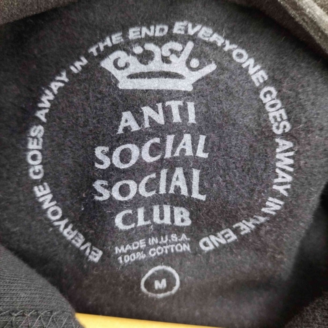 ANTI SOCIAL SOCIAL CLUB(アンチソーシャルソーシャルクラブ)のANTI SOCIAL SOCIAL CLUB(アンチソーシャルソーシャルクラブ メンズのトップス(パーカー)の商品写真