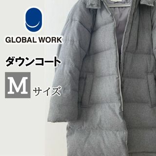 GLOBAL WORK レディース グレー ダウン ジャケット コート M(ダウンコート)