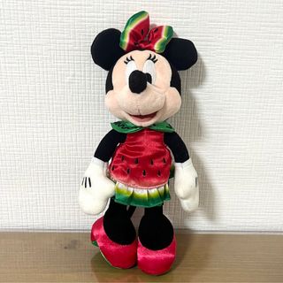 ディズニー(Disney)のディズニーリゾート スイカミニー ぬいぐるみバッチ ぬいバ 未使用品(キャラクターグッズ)