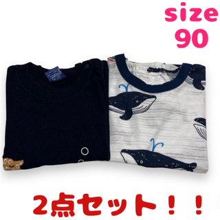 男の子 半袖 Tシャツ 2点セット サイズ90 即日発送(Tシャツ/カットソー)