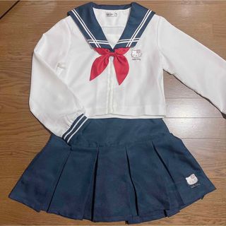 キティ　セーラー服　平成ギャル　アベイル　スカート　サンリオ　ピューロランド(セット/コーデ)