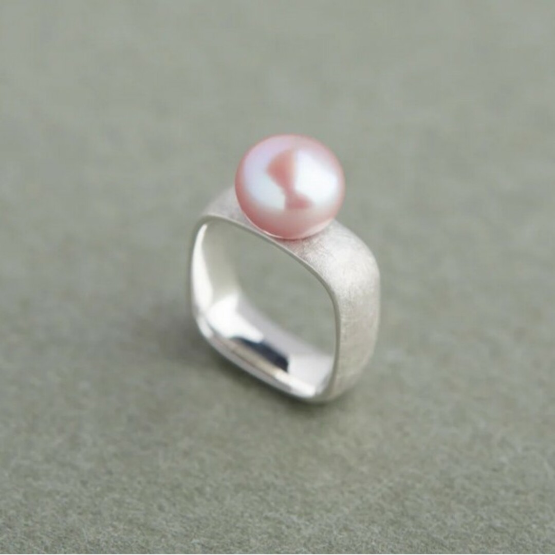 agete(アガット)のRyui Jewerly Syami ring + pearlリュイシャミリング レディースのアクセサリー(リング(指輪))の商品写真