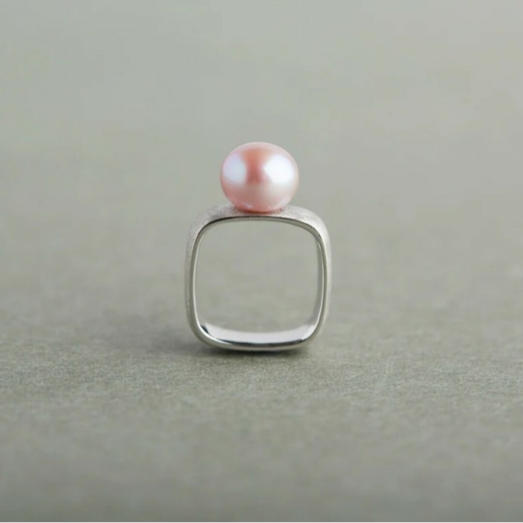 agete(アガット)のRyui Jewerly Syami ring + pearlリュイシャミリング レディースのアクセサリー(リング(指輪))の商品写真