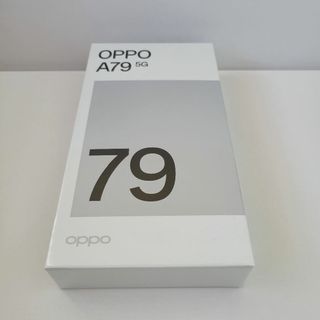 オッポ(OPPO)の【未開封】OPPO A79 5G (ブラック)(スマートフォン本体)