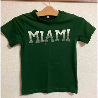 ニシマツヤ(西松屋)の西松屋 キッズ トップス Tシャツ 半袖 男の子 130 MIAMI (Tシャツ/カットソー)