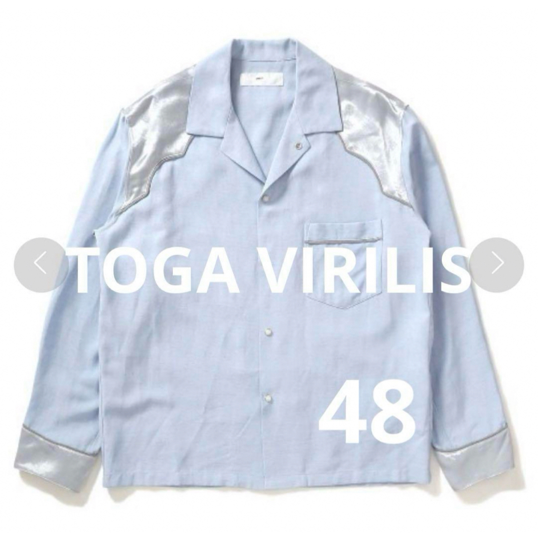 TOGA VIRILIS(トーガビリリース)の新品タグ付☆ TOGA VIRILIS シャツ　48 メンズのトップス(シャツ)の商品写真