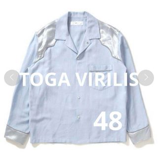 トーガビリリース(TOGA VIRILIS)の新品タグ付☆ TOGA VIRILIS シャツ　48(シャツ)