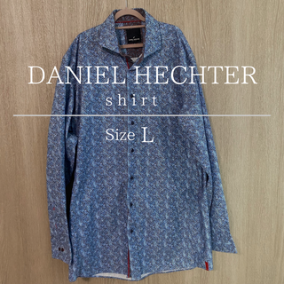 【超美品】ダニエルエシュテル DANIEL HECHTER 幾何学模様 総柄(シャツ)