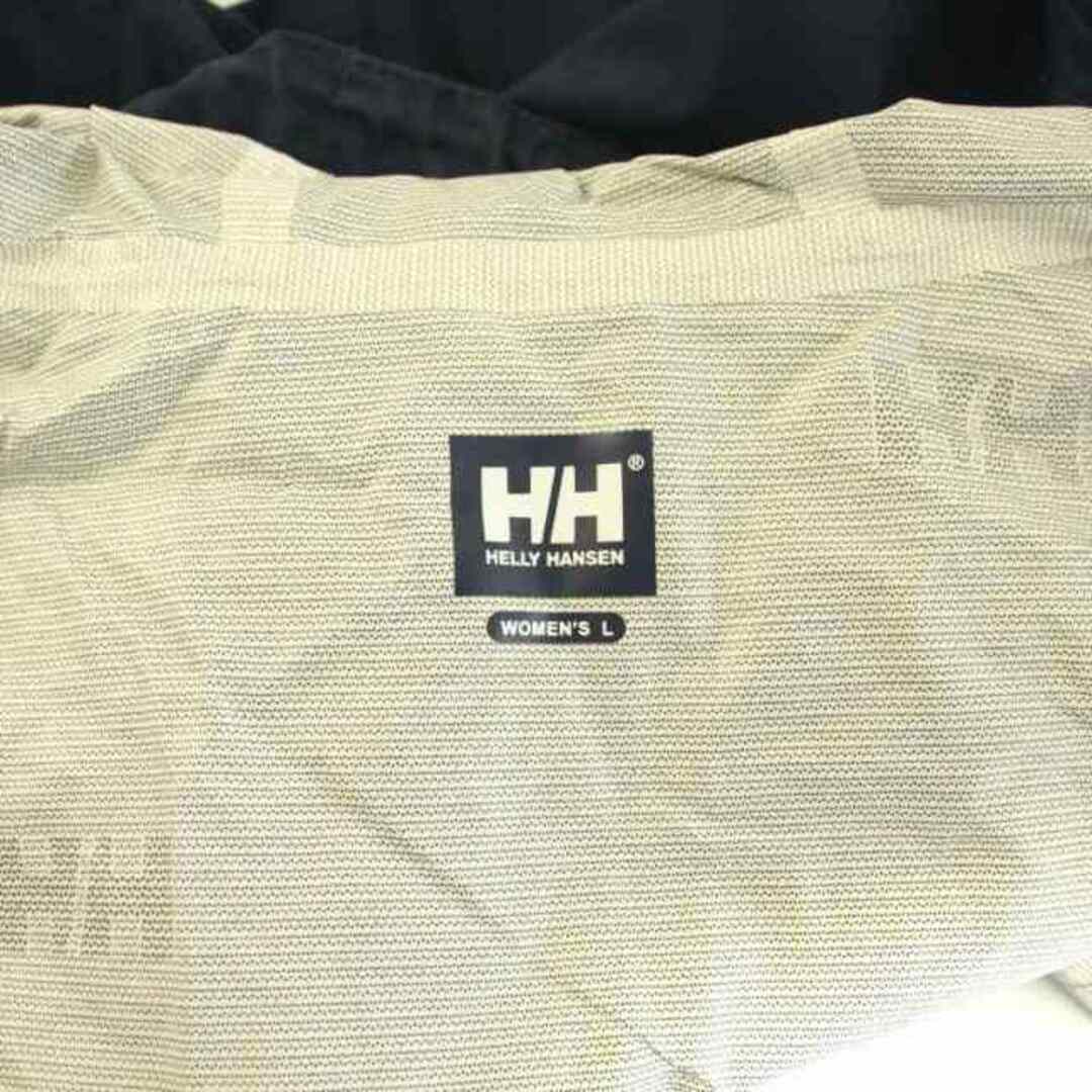 HELLY HANSEN(ヘリーハンセン)のヘリーハンセン アルマークジャケット マウンテンパーカー ロゴ 牛革 L 紺 レディースのトップス(パーカー)の商品写真