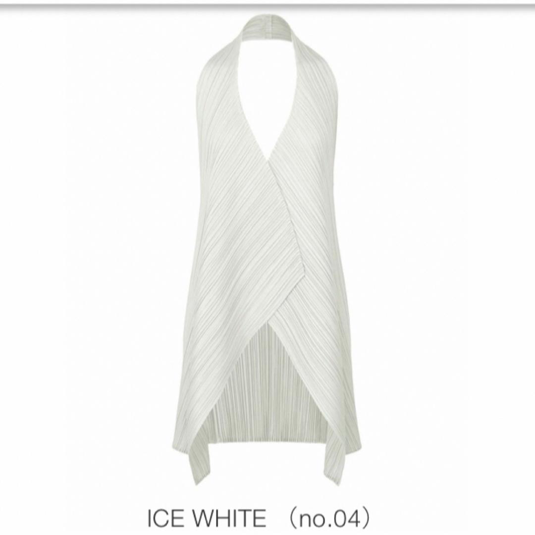 PLEATS PLEASE ISSEY MIYAKE(プリーツプリーズイッセイミヤケ)のPLEATS PLEASE ISSEY MIYAKE ICE WHITE レディースのトップス(ベスト/ジレ)の商品写真