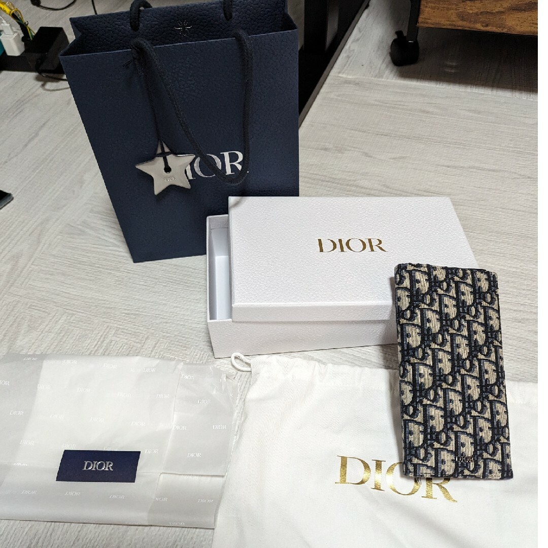 Christian Dior(クリスチャンディオール)のDior オブリーク メンズ 長財布 バーティカルウォレット メンズのファッション小物(長財布)の商品写真