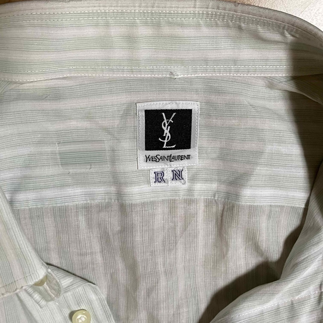 Yves Saint Laurent(イヴサンローラン)の【複数割】Yves SAINT LAURENTイブサンローラン　長袖シャツM L メンズのトップス(シャツ)の商品写真