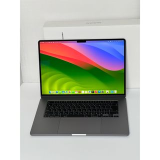 アップル(Apple)のほぼ新品　Macbook Air M2 15インチ 2023 スペースグレイ(ノートPC)