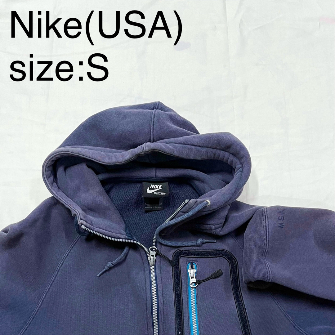 NIKE(ナイキ)のNike(USA)ビンテージタクティカルスウェットパーカ メンズのトップス(パーカー)の商品写真