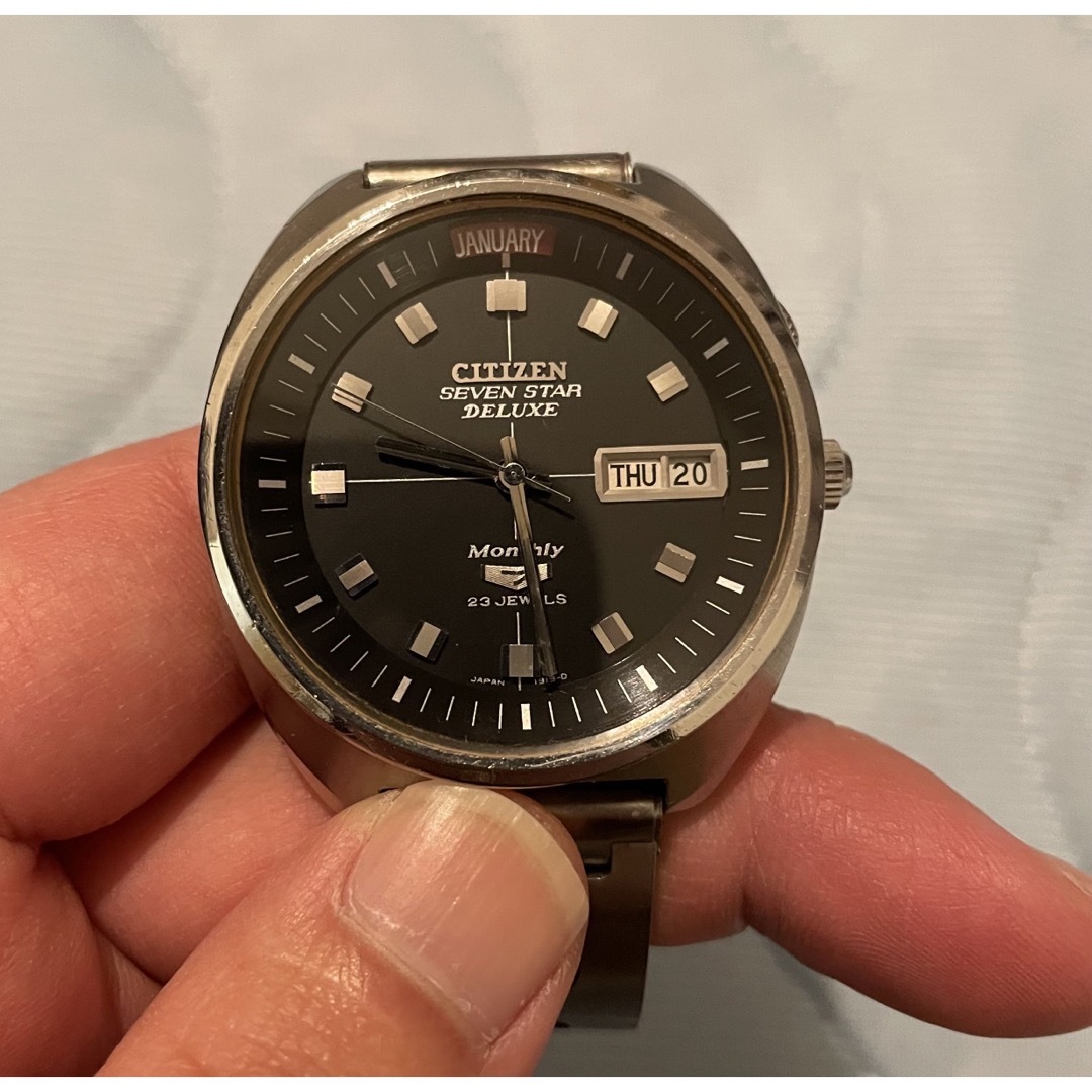 CITIZEN(シチズン)のシチズン　セブンスター　マンスリー　ロレックス　グランドセイコー　オメガ　より◎ メンズの時計(腕時計(アナログ))の商品写真