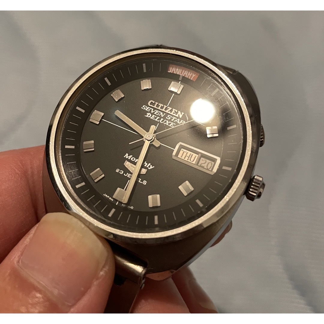 CITIZEN(シチズン)のシチズン　セブンスター　マンスリー　ロレックス　グランドセイコー　オメガ　より◎ メンズの時計(腕時計(アナログ))の商品写真