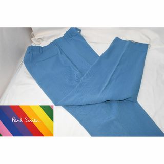 ポールスミス(Paul Smith)の新品☆Paul Smith ワイド トラウザーズ☆Lサイズ☆水色(スラックス)