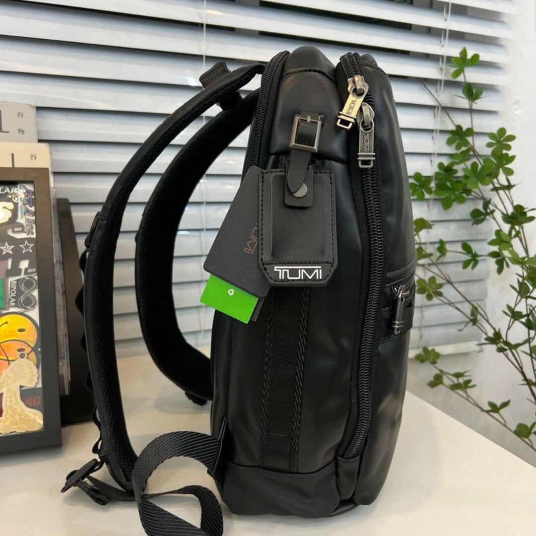 TUMI(トゥミ)のTUMI 「ダイナミック」ファイバーレザー バックパック メンズのバッグ(バッグパック/リュック)の商品写真