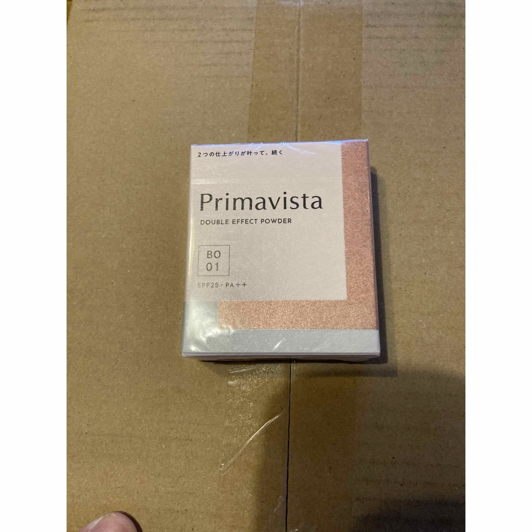 Primavista(プリマヴィスタ)のプリマヴィスタ ダブルエフェクト パウダー ベージュオークル01(9.0g) コスメ/美容のベースメイク/化粧品(ファンデーション)の商品写真